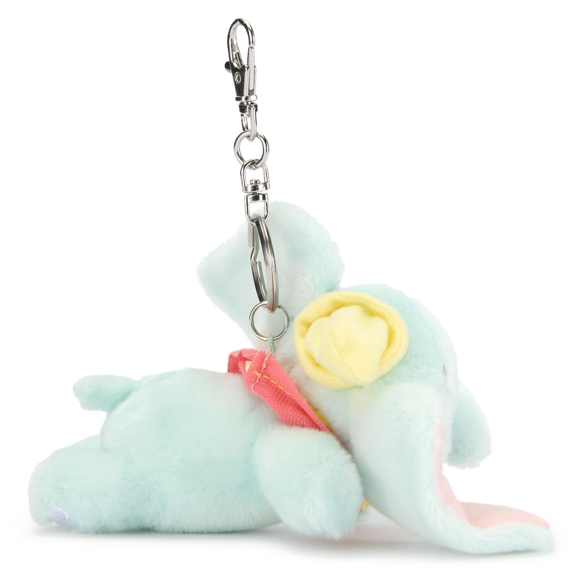 Disney Store Official Sleeping Dumbo Keychain Plush, 13cm / 5 