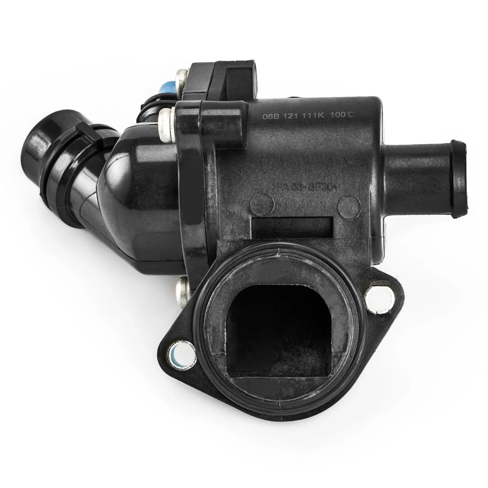 Boîtier de Thermostat avec capteur pour Audi A4 B6 B7, A6, C5 et Passat B5.5 (2000-2008). Thermostat de Liquide de Refroidissement Moteur : références 06B121111K, 06B121111G et 06B121111H/B/D.