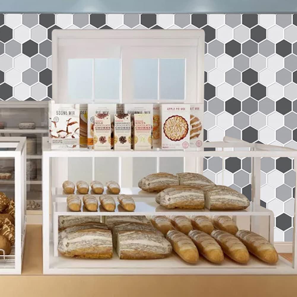 Piastrelle autoadesive da parete per cucina, bagno, mosaico, decorazione da parete, 10 pezzi