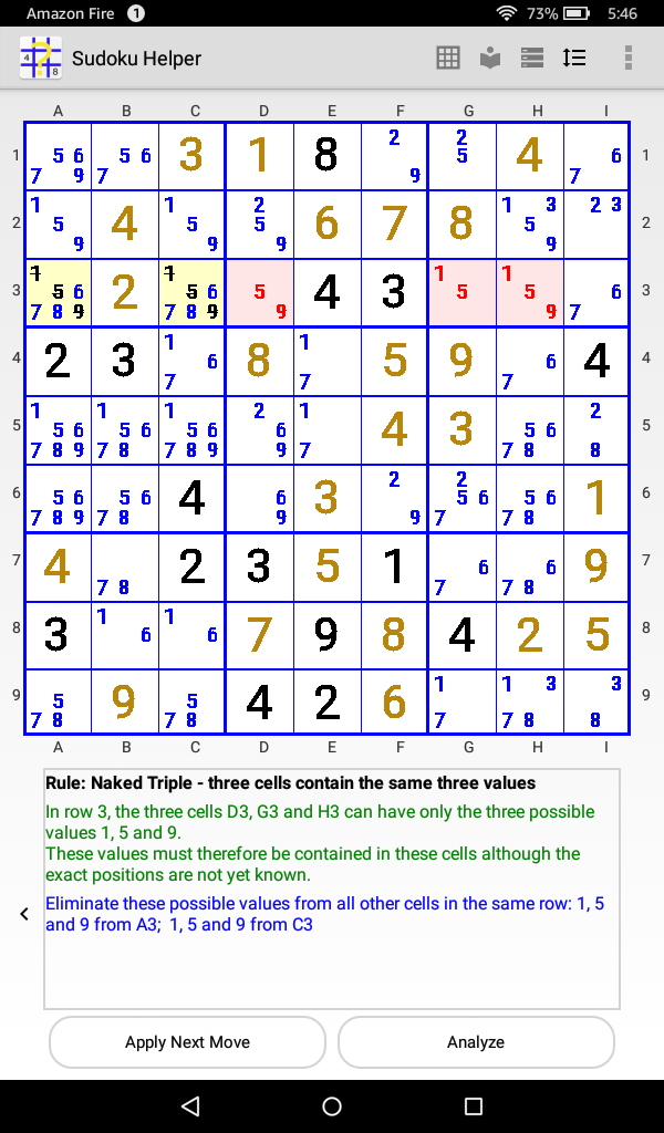 Sudoku Helper FreeAmazon.inAppstore for Android