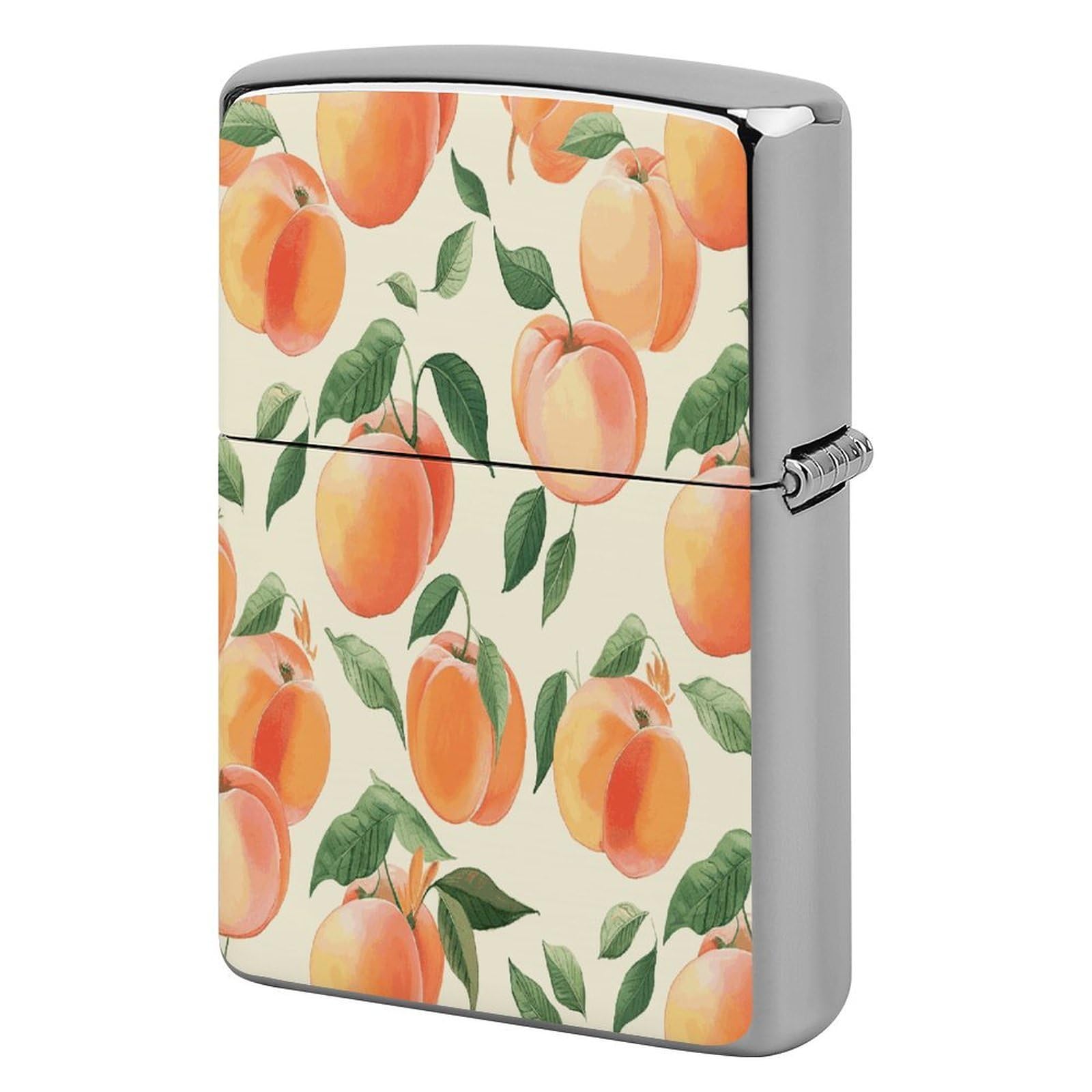 Fodpand Style Peach Metal Lighter Case Cover Lighter Sleeve