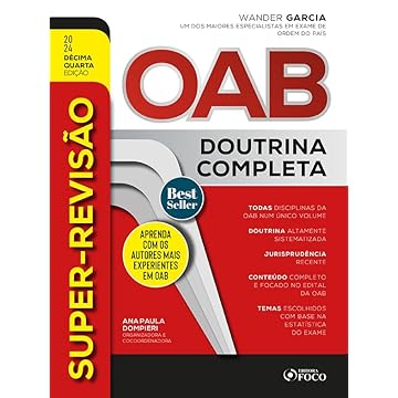 Capa do livro Super Revisão OAB - Doutrina Completa - 14ª Ed - 2024