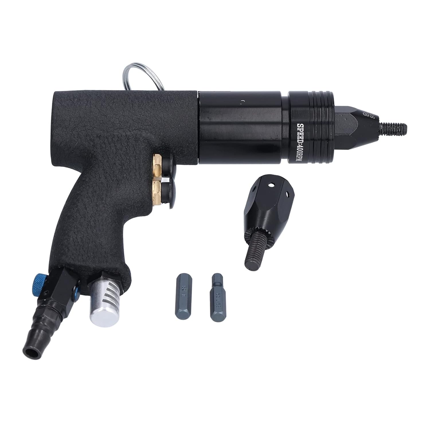 Automatic Air Riveter, Pneumatic Rivet Nut Gun 5/16 3/8 Handheld 1/4in