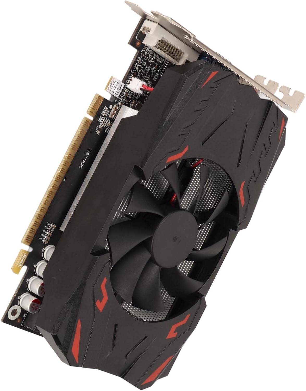 VBESTLIFE Scheda Grafica GTX550ti, 1 GB 128 Bit GDDR5, PCI Express 1.1 X16, HDMI/DVI/VGA, Grande Ventola di Raffreddamento, Scheda Video per Computer Desktop