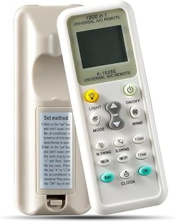 K-1028E Universal A/C Conditioner Remote Control Compatible with Most Air Conditioner