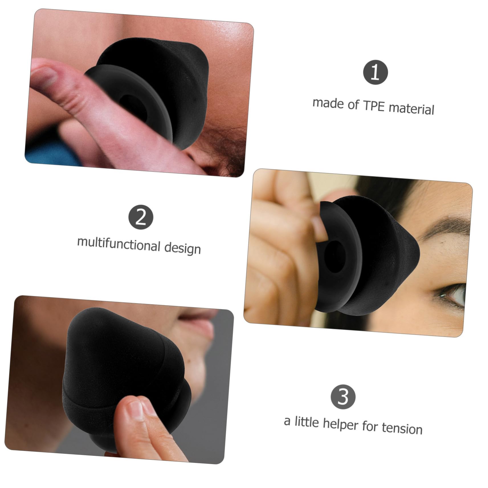 Beavorty 5 Uds Masajeador De Bolas Para Masajeadores De Espalda Bola De Para Músculos Para Corporal ador De Cuello De De De