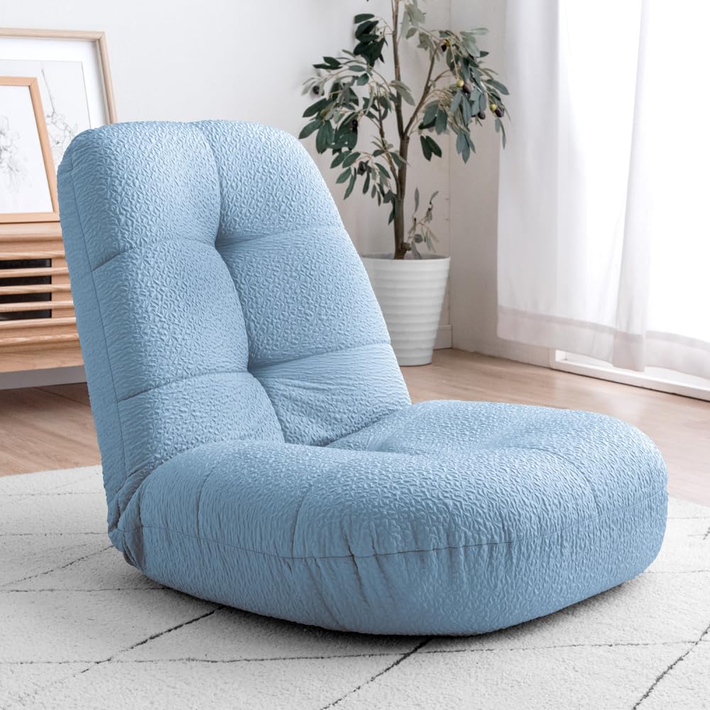 Amazon｜タンスのゲン 座椅子 あぐら座椅子 極厚座面 14段階