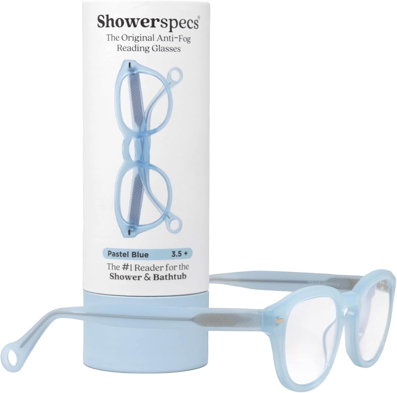 Anti Fog Glasses for Reading – Readers Glasses 2.5+ with Anti Fog Coating –Featured on Oprah's Favorite Things 2025 List – Handmade & Useful Mothers Day Gifts (Pastel Blue)