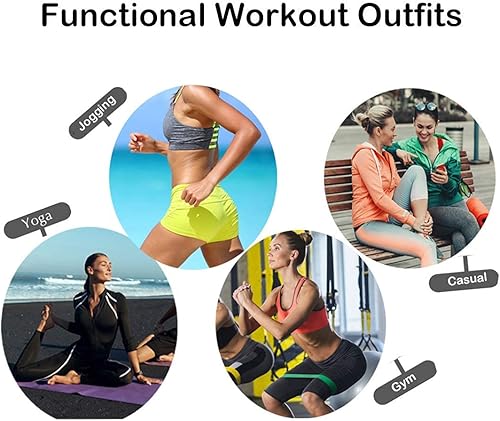 Miniatura 9 de Conjunto de ropa de entrenamiento de 5 piezas para mujer