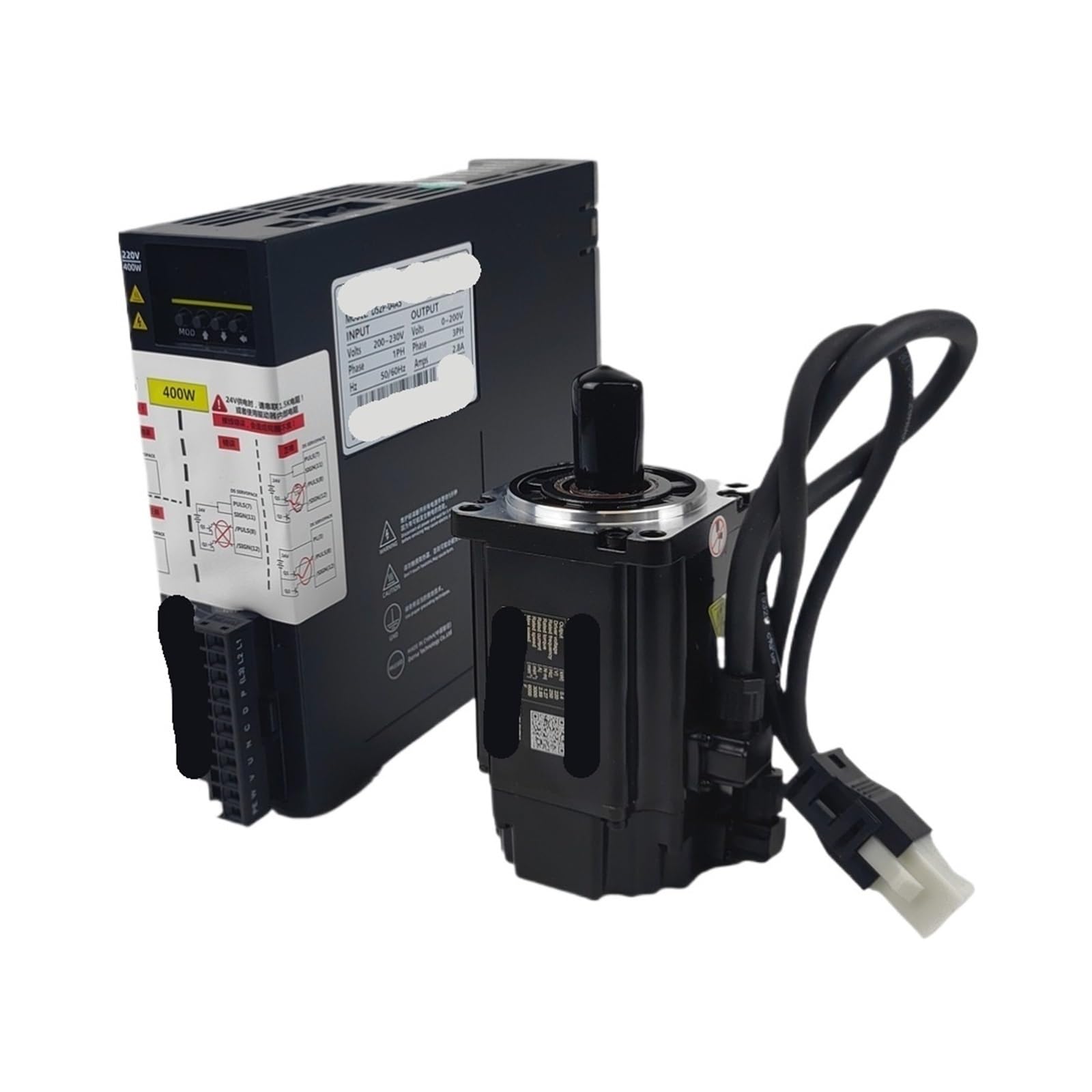 Servomoteur CA 400W l'ingénierie de précision absolue pour le tournage 3000 TR