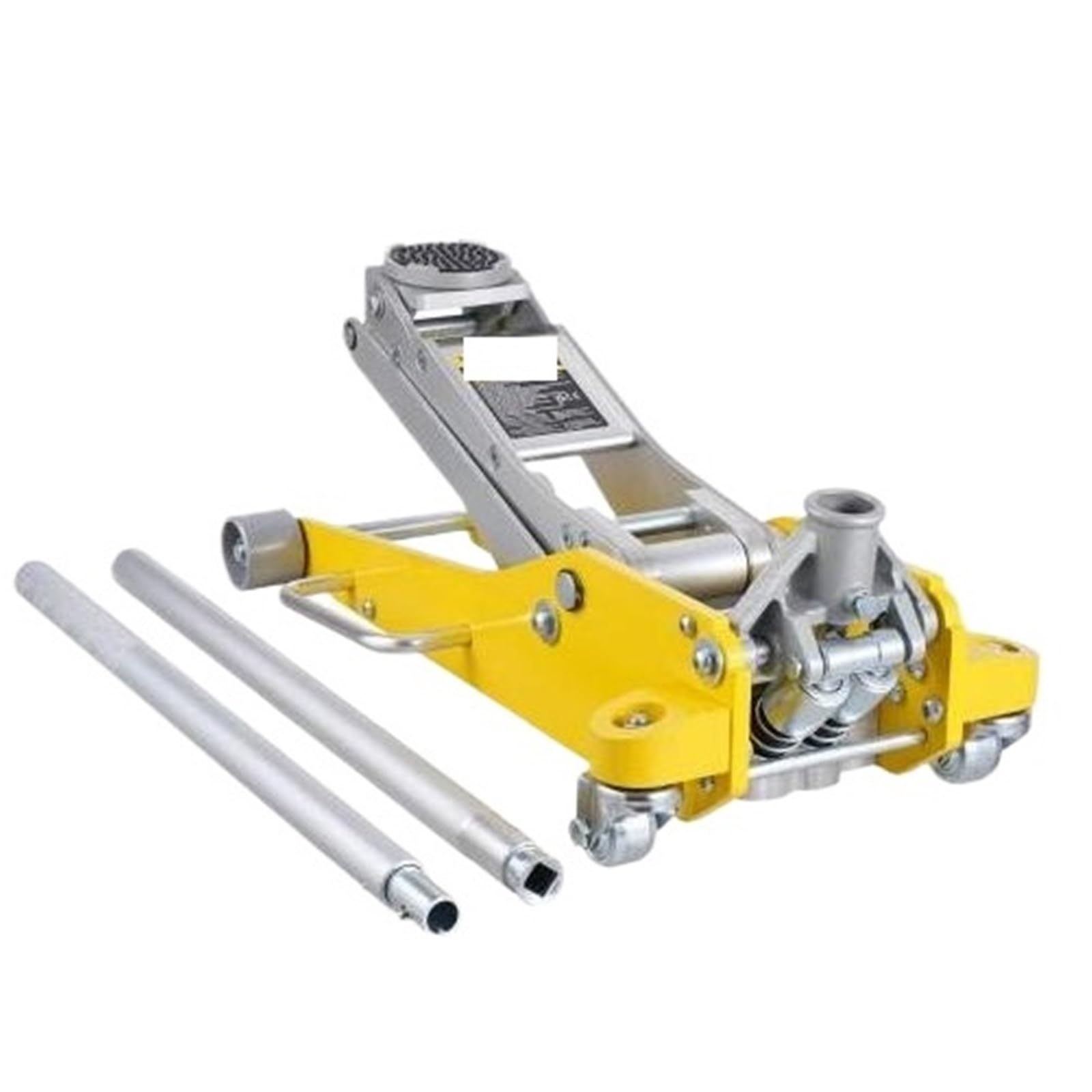 JVDDI Hydraulic Jack 3T/2T Floor Jack Aluminum Hydraulic Racing Car With Dual Piston Quick Lift Pump For Auto Repaire for Vehicle SUV Van Truck Repair(2T Aluminum Iron)