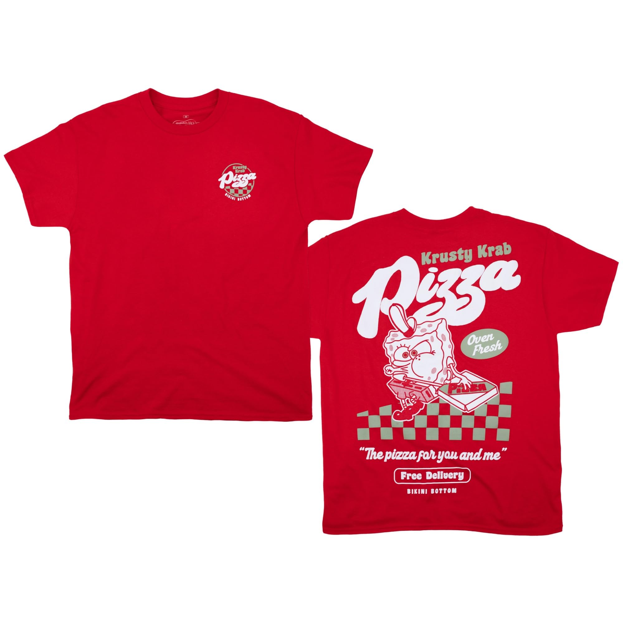 Ripple Junction Spongebob Squarepants Men's Graphic T-Shirt Officially Licensed