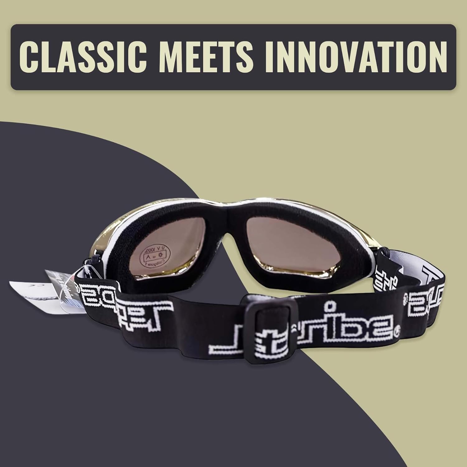 Jettribe Floating Goggles Classic White Sunglasss for Water Sports
