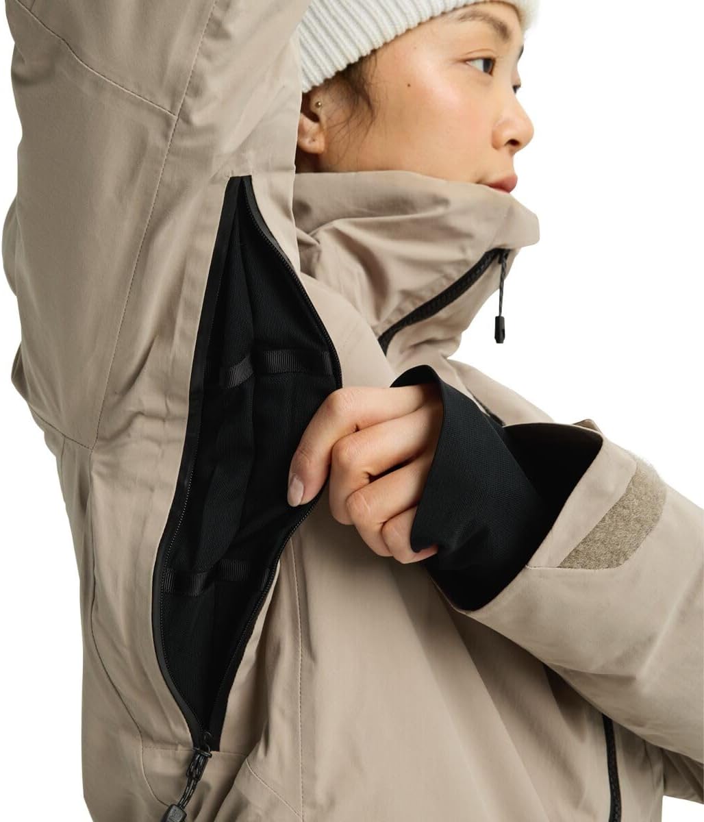 Burton, AK Embark GORE-TEX Jacket - Women's, Summit Taupe, XS