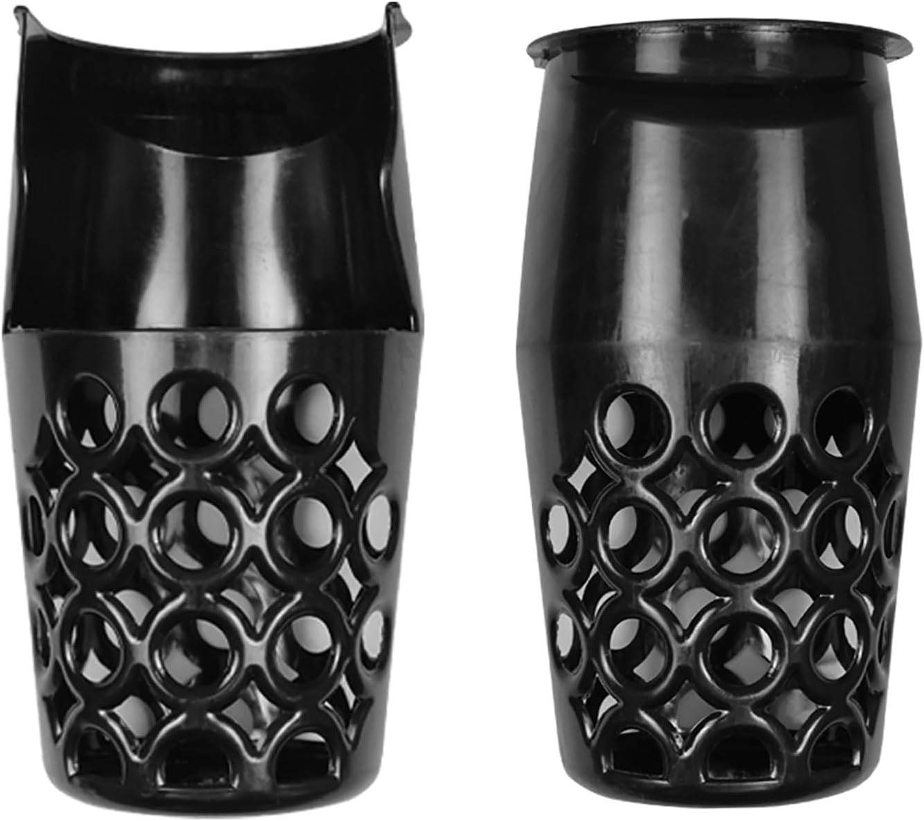 6 Pack Pool Table Pockets, Large Capacity Replacement Pockets for Billiard Tables, Heavy Duty Plastic Web Pocket (Set of 6)