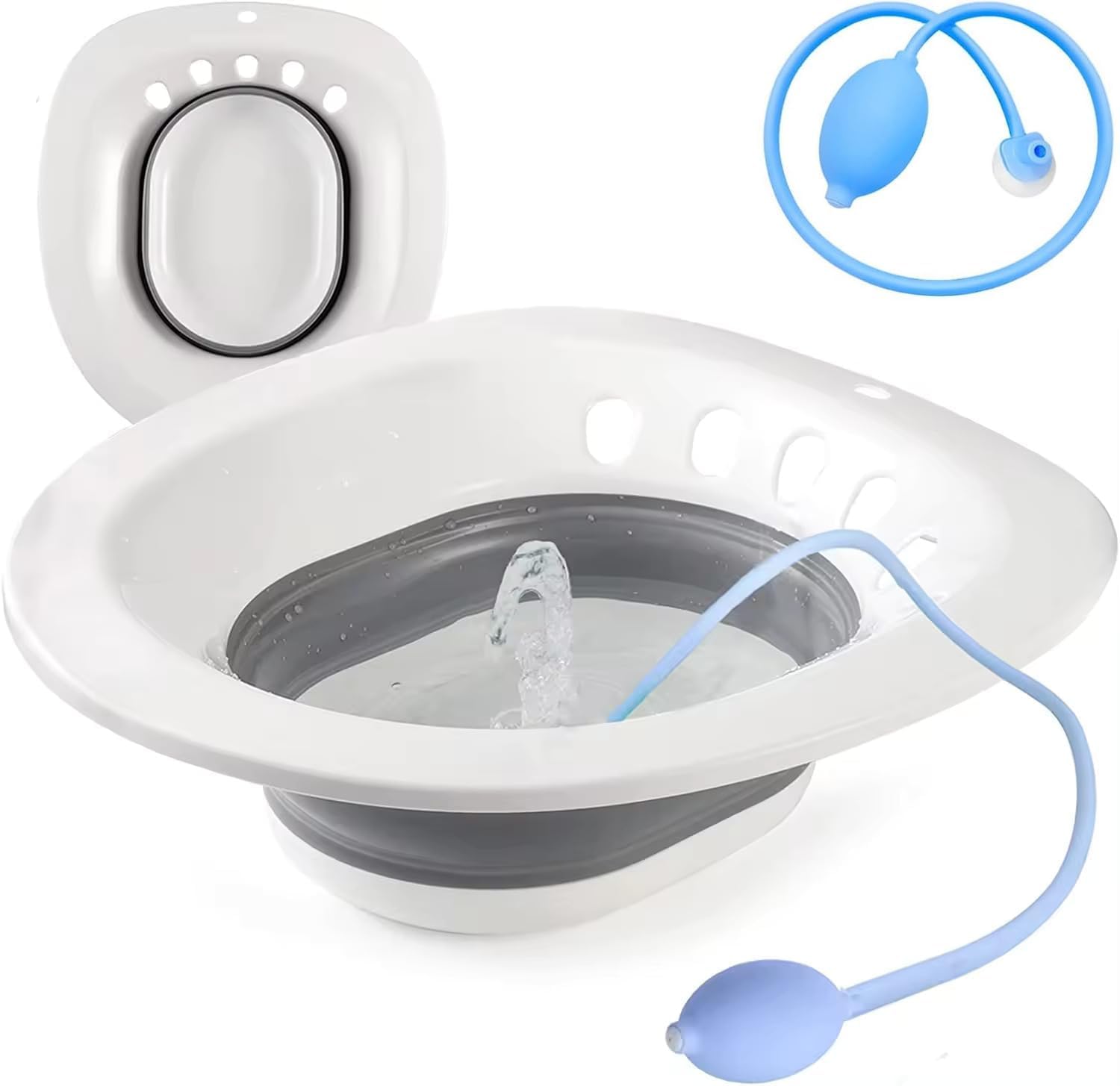 TAGPR Sitz Bath Tub for Adult Portable Adults Foldable Piles Postpartum Essentials (Design 1)-image-18
