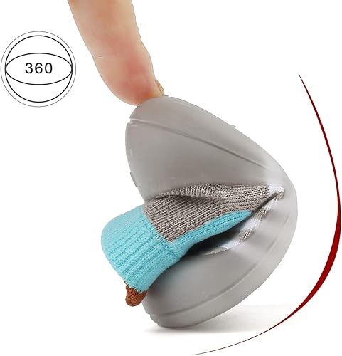 Miniatura 6 de Zapatos de calcetín de bebé para niños pequeños, suela de goma suave, antideslizante, para interiores, para niños y niñas