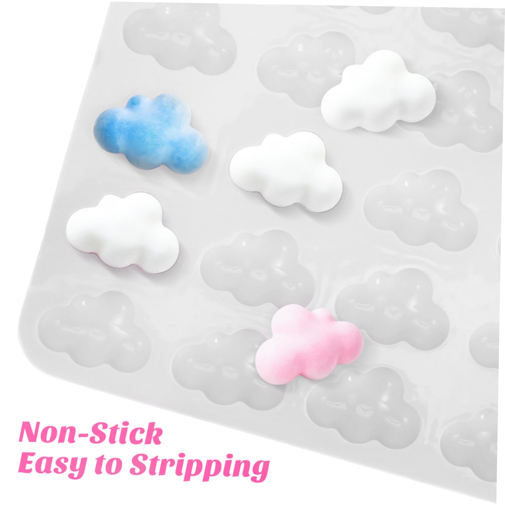 TOPBATHY 5 Pz Stampo in silicone nuvola frutta stampini gommosi in silicone accessori cucina accessori per cucina bistecchiera antiaderente gelatina stampo per caramelle per uso domestico