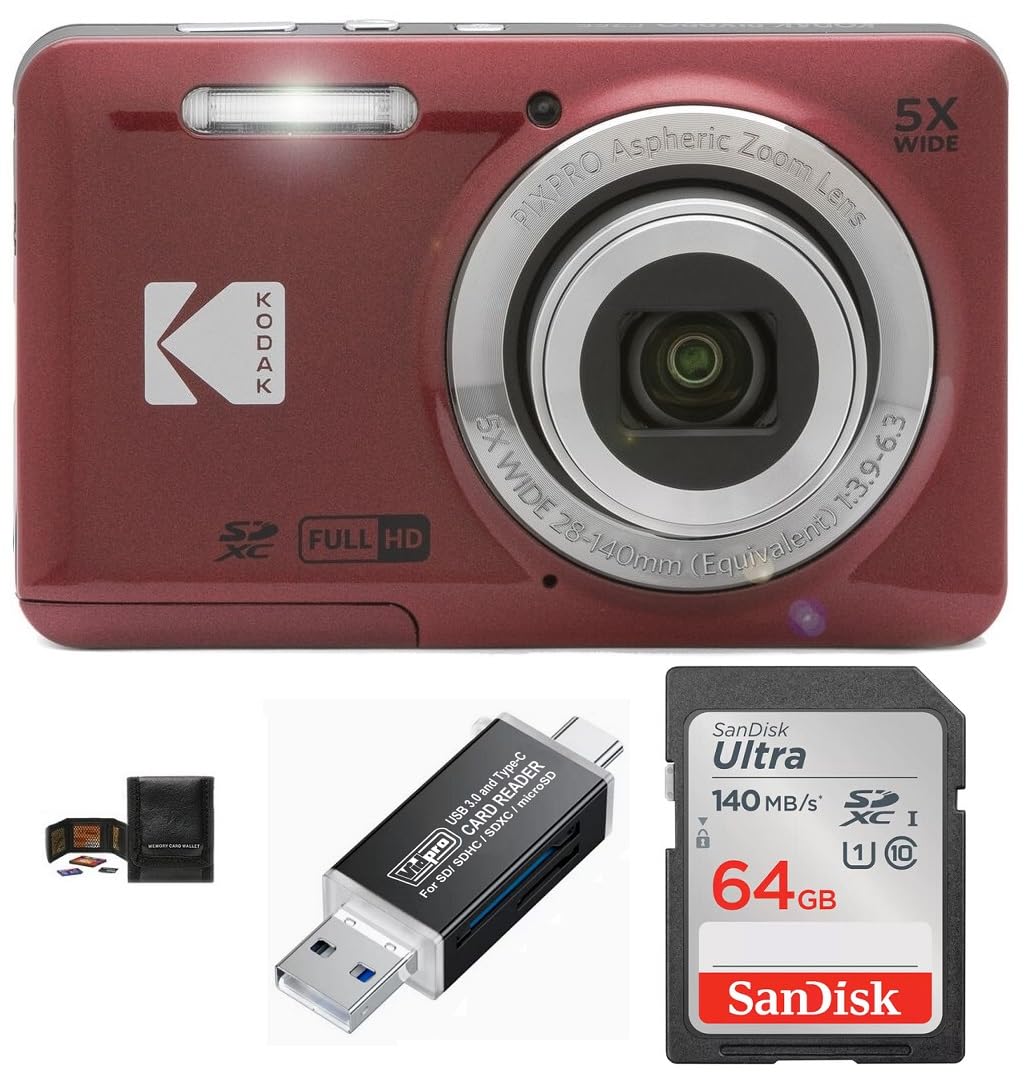 Amazon | コダック(KODAK) PIXPRO FZ55 デジタルカメラセット