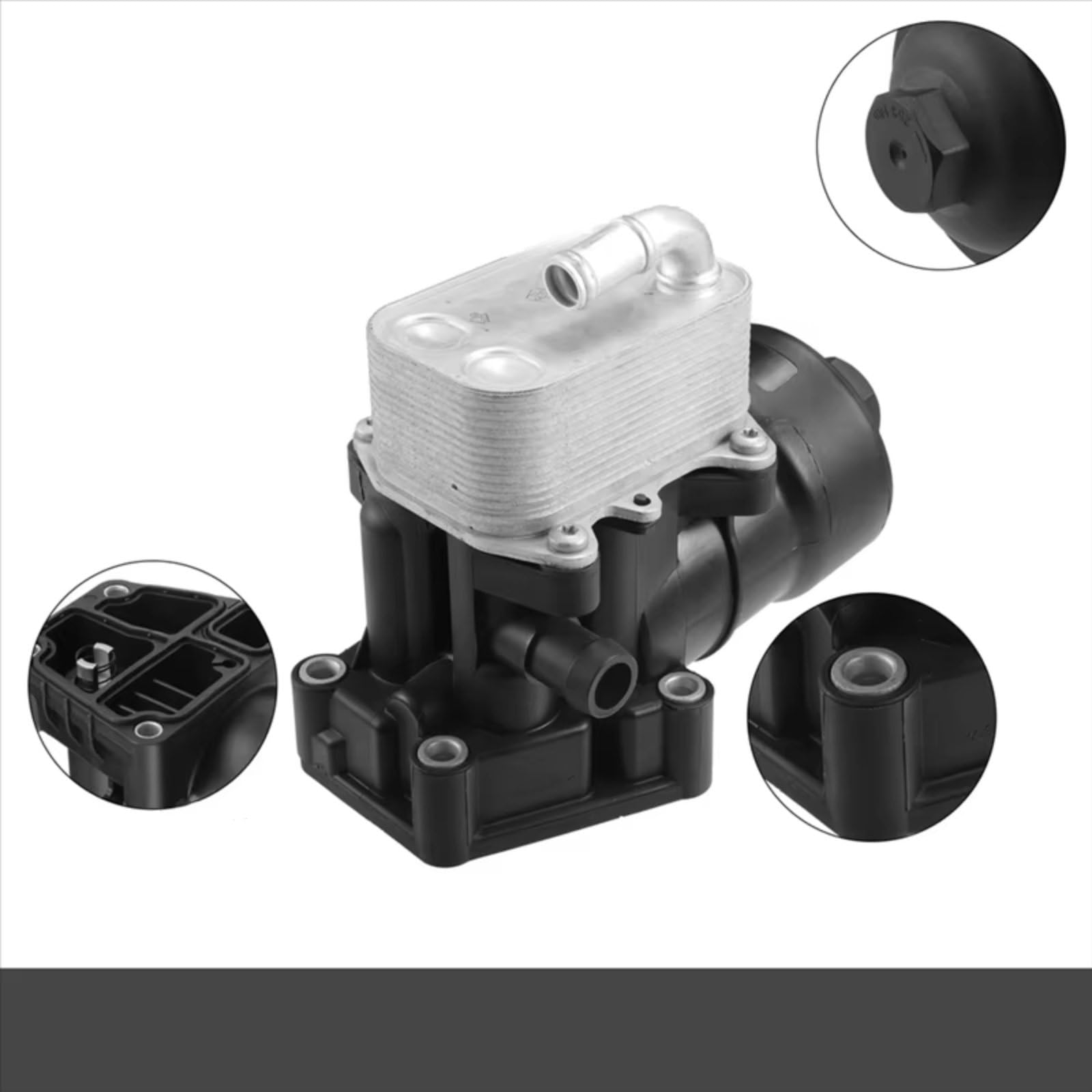 Termostato Auto Compatibile Con Per Crafter 2011 2012 2013 2014 2015 2016 1 Pz. Termostato Del Liquido Di Raffreddamento Del Radiatore Dell'olio Motore Accessori 03L115389E