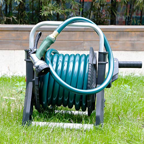 Worth Garden 3/4 In. X 50Ft Garden Hose. No Kink,No Leak,Heavy Duty Long Lasting Water Hose With Solid Brass Hose Fittings,Swivel Grip, Male To Female Fittings,12 Years Warranty, Dark Green,H065B05 #TOP4