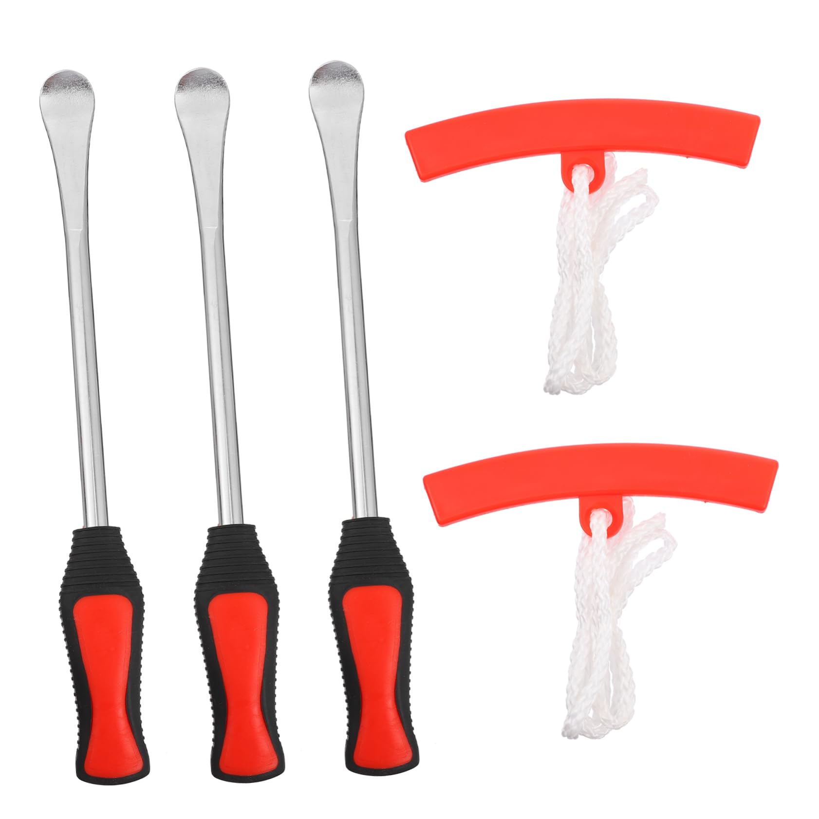 Cabilock Ergonomic Tire Spoons Levers Rim Protectors Motorbike Tire Repair Kit Easy to Use