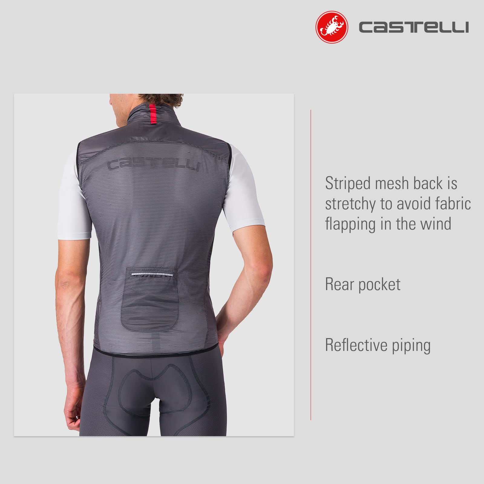 CASTELLI Aria Vest Gilet sportivo Uomo