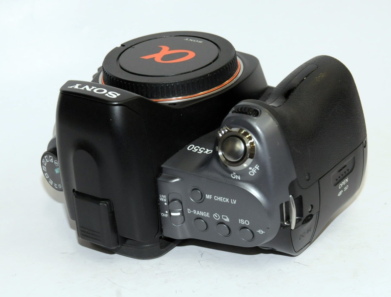 SONY ソニー α550 カメラ DSLR-A550 3.5-5.6/18-55 通電〇【CKAN9013  