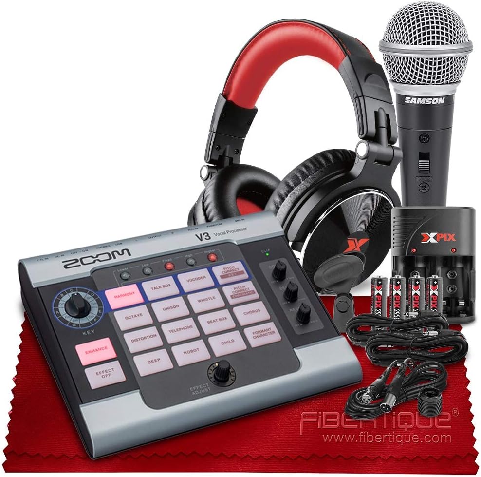 Zoom V3 Vocal Processor Harmony, Pitch Correction, Kuwait Ubuy