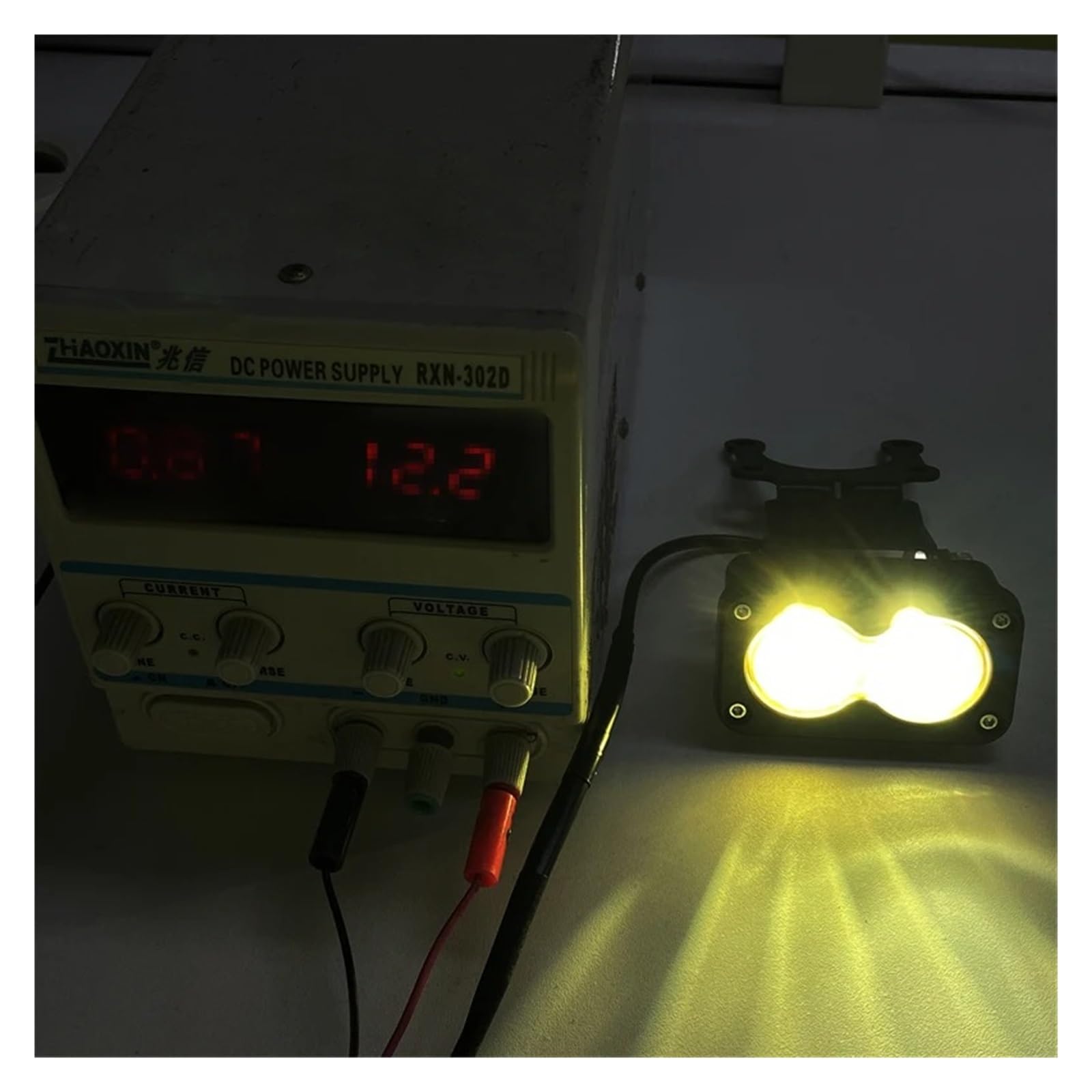 Phare Moto Avec Feu De Jour (DRL) Phare Jaune Spot/Inondation Spot Led Pod Kit Ensemble D'interrupteur