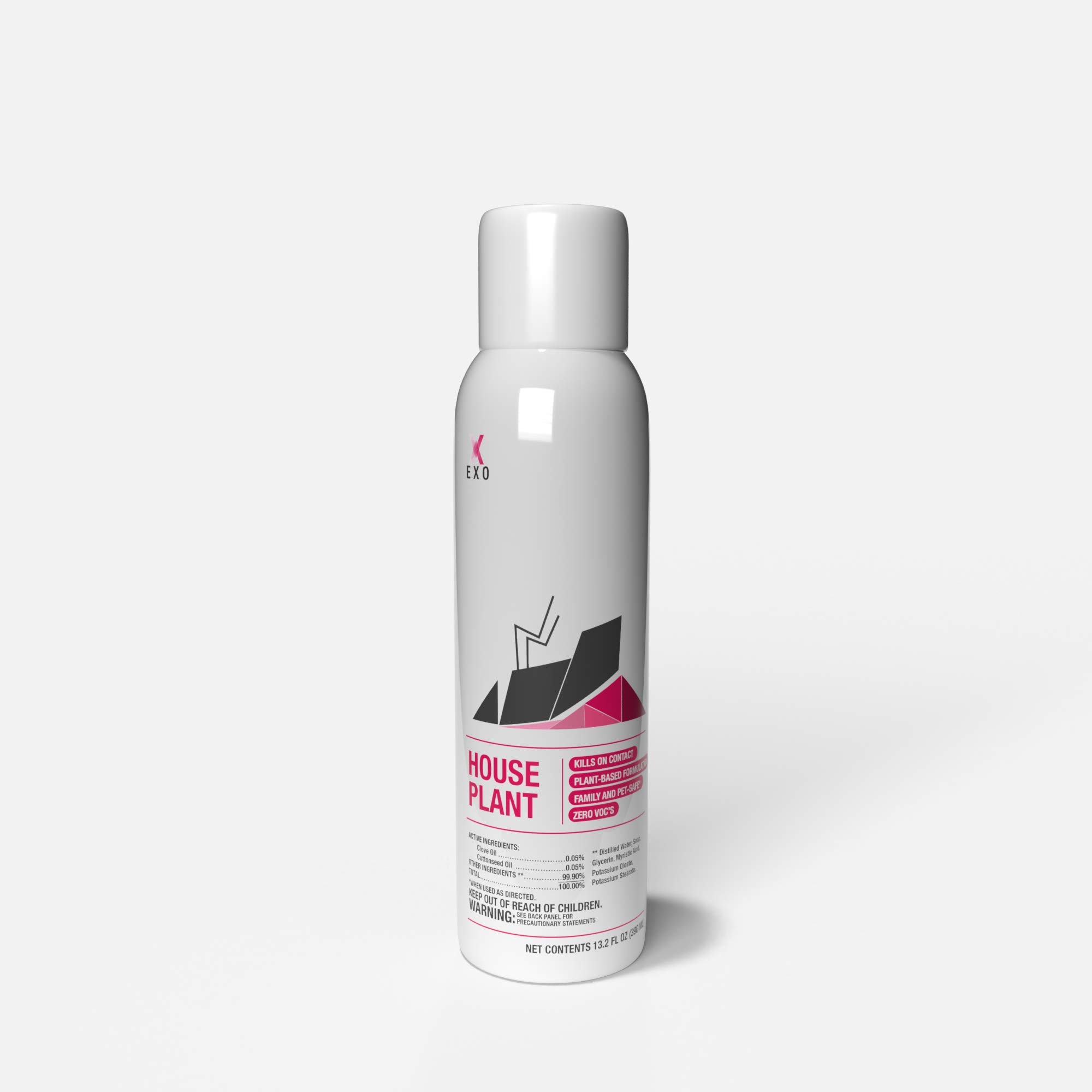 EXO House Plant Bug Killer - Pest Repellent - Ants, Aphids, Mites and More - Indoor & Outdoor - Pet Family-Safe