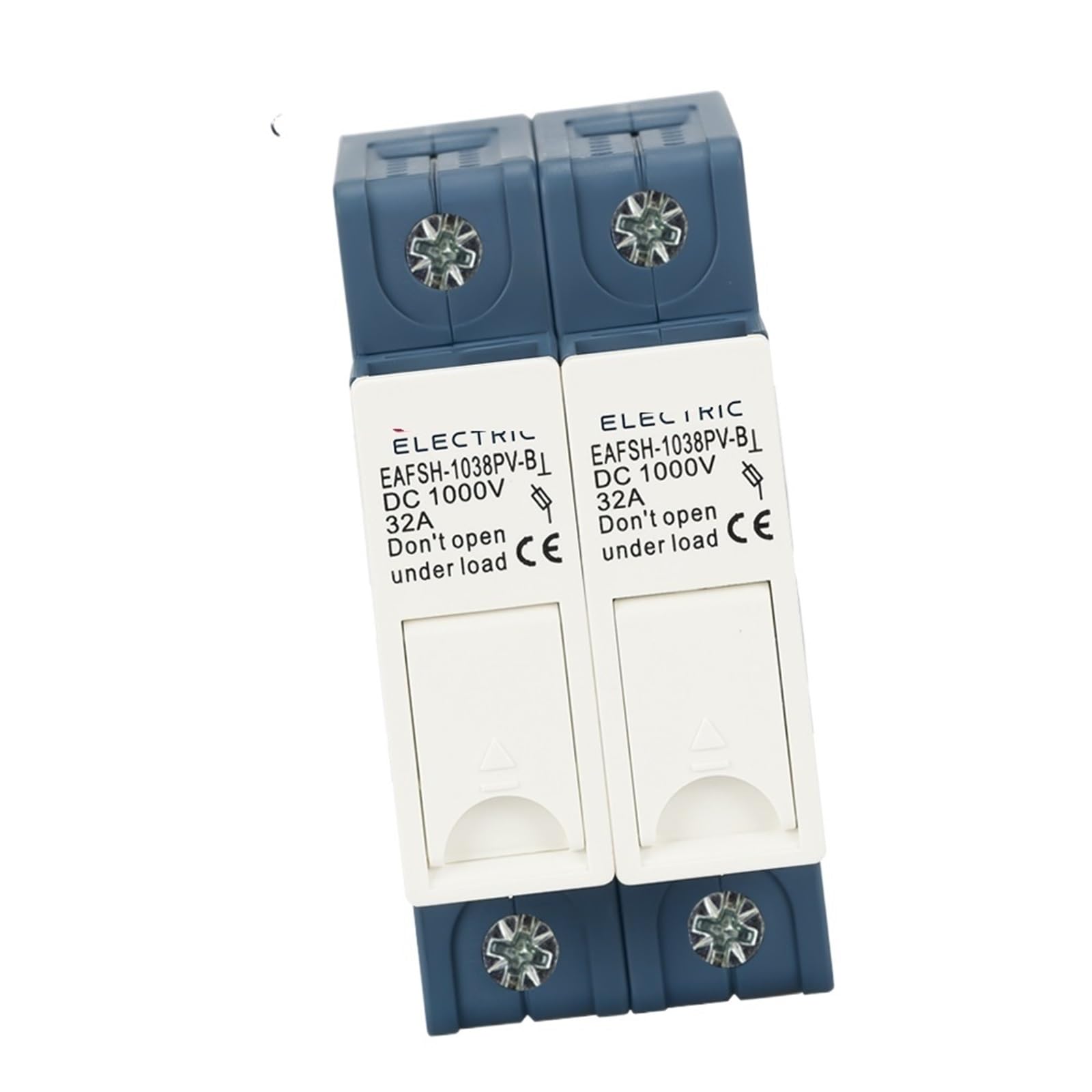 Hochspannungs-Solarsicherungshalter 1P, 2P, 3P und 4P, für Photovoltaik-Systeme mit 1000 V, gPV-Schutzschutz. (EAFSH-1038PV-B-3P)