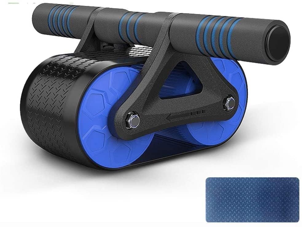 Abdominal Abs Exercise Roller Elbow Support - Core Strength Training Wheel Non Slip Double Wheels Ab Roller Fitness Equipment for Abs Workout Home Gym-image-34
