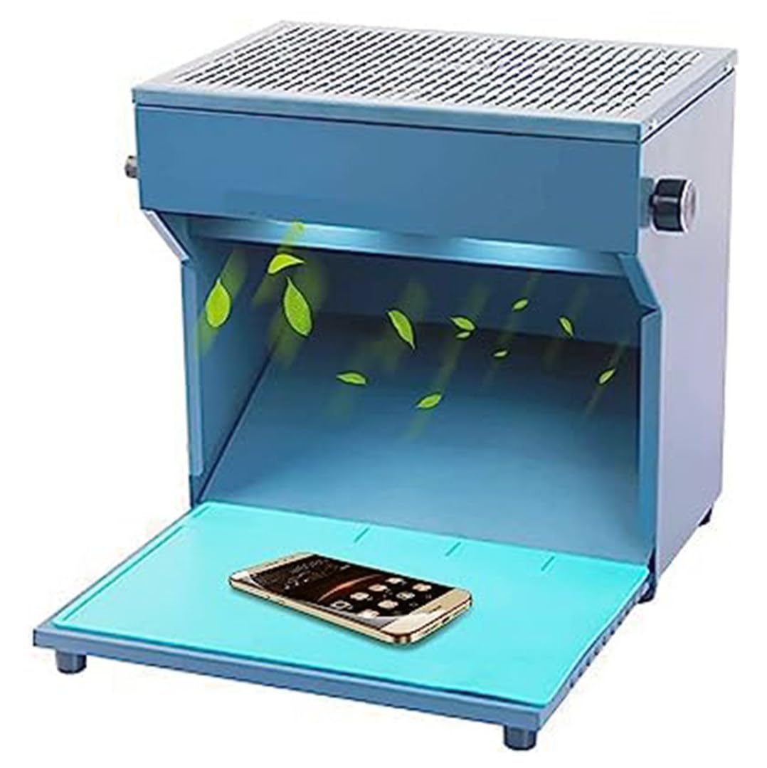 Vertikale Laminar Flow Hood Air Flow Clean Bench，Laminar Air Flow Clean Bench - Portable Mini Dust Free Room Worktable for Phone LCD Repair