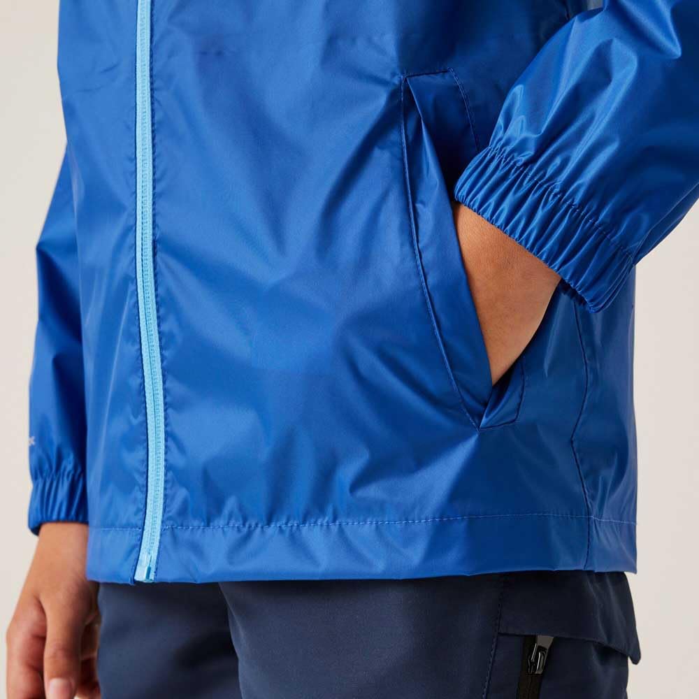 Regatta Unisex Kids Kids Kids Pack It Jacket Waterproof Shell Raincoat (pack of 1)