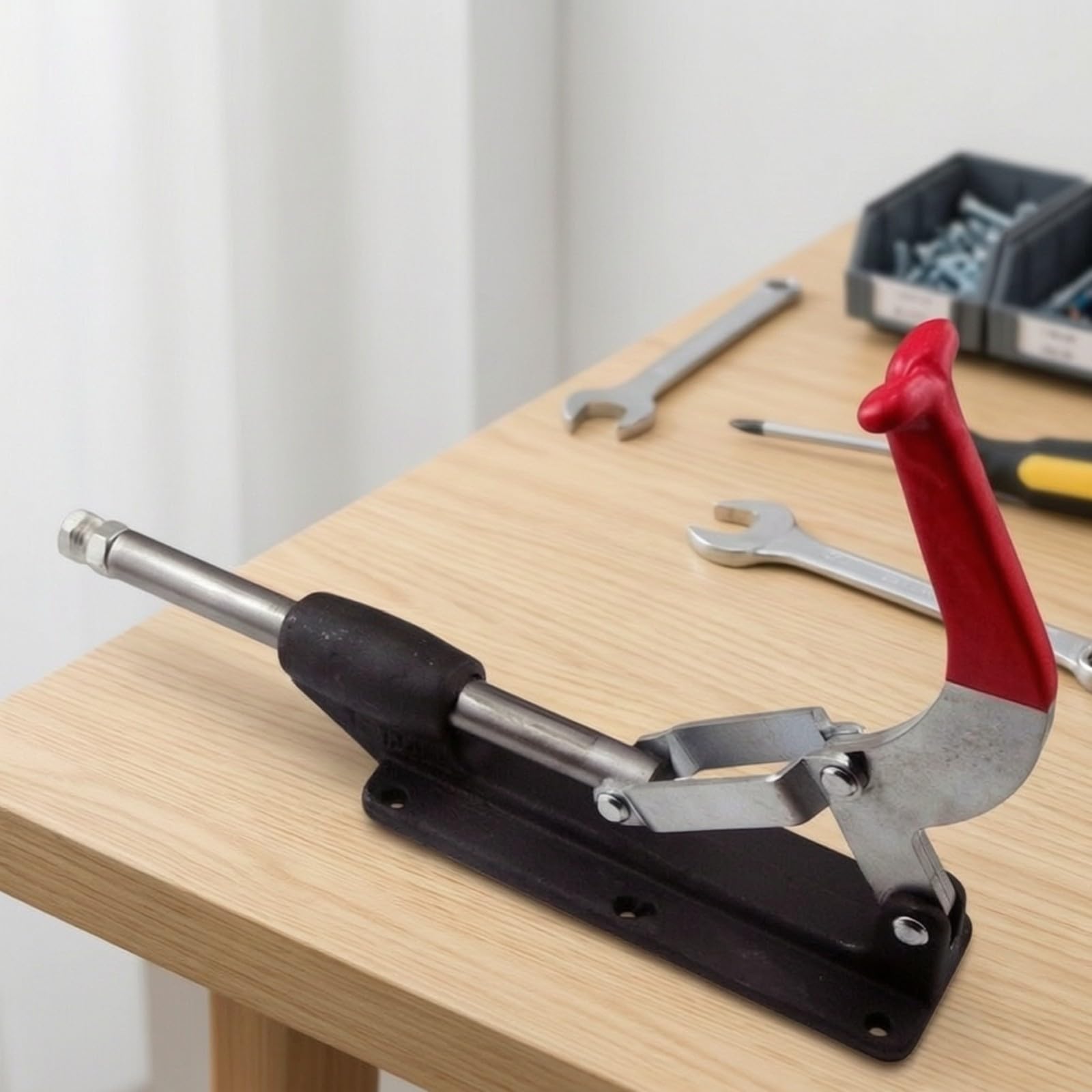 predolo Pince à Bascule Psser-Tirer Stable | Mécanisme Push-Pull, Serrage à Pssée, Haute Efficacité, Serre-Joint, pr Travail du Bois, Établi, coleurs