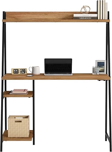 Miniatura 6 de Sauder North Avenue Escritorio para computadora con gabinete, L 43.07" x W 20.16" x H 54.21", Mango Sindoori