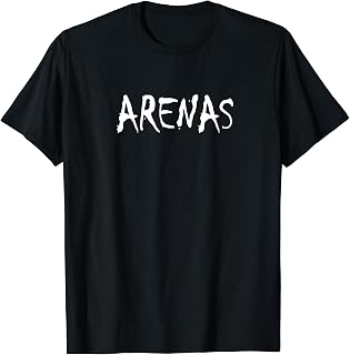 Arenas Last Name American Hispanic Mexican Spanish Family T-Shirt