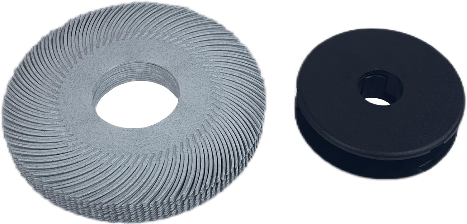 3M (27605) Radial Bristle Brush, 6 in x 1/2 in x 1 in 50 With Adapter [You are purchasing the Min order quantity which is 5 Brush]