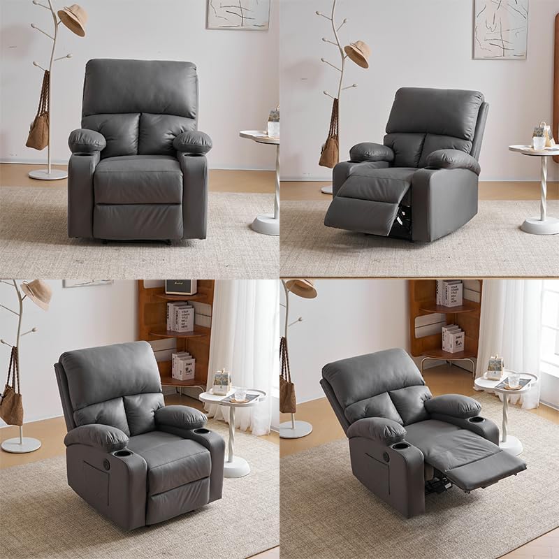 大型商品】ウィングバックリクライニングソファ1人掛け