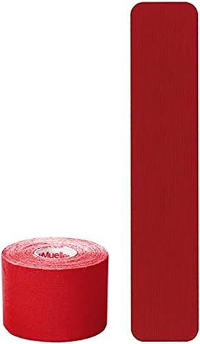 MUELLER Cinta terapéutica de kinesiología de medicina deportiva, cinta atlética de calidad, sin látex, 20 tiras en I precortadas, 2 x 9.75 pulgadas disponible en Yaxa Mexico