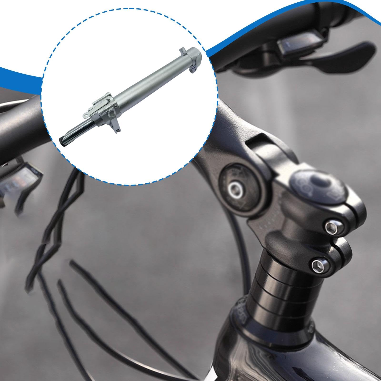 Rialzo per Manubrio di Bicicletta Pieghevole da 25,4 Mm,2 Mm, Ricambio, Albero Stabile da 22,2 Mm
