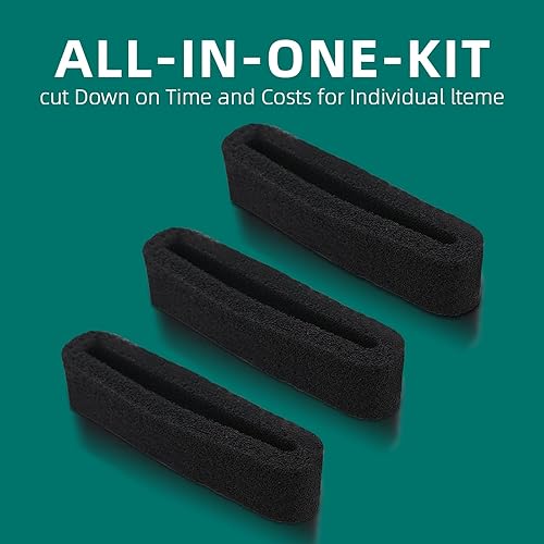 Miniatura 7 de AUTOKAY 753-06417 Filtro de aire para Troy Bilt TB2MB TB32EC TB22EC Bolens BL160 BL110 Remington RM2510 RM2520 RM2560 RM2570 RM2599 MTD Yard Man