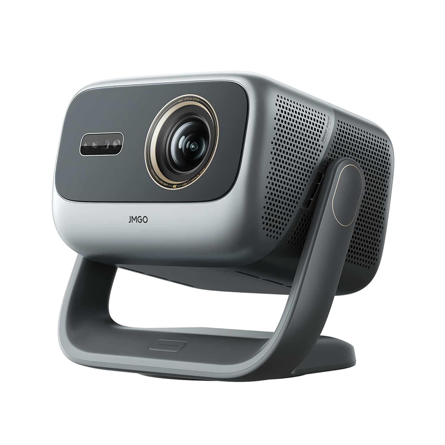 JmGO N5-Ultra-Max 4K Projector Qualas32 Triple Color Laser 6000 ISO Lumen 0.88~1.7:1 Throw Ratio Dolby Vision 2x12.5W DTS HD Speaker MT9681 8G 128G Android Chinese OS with KD3 Google TV Stick