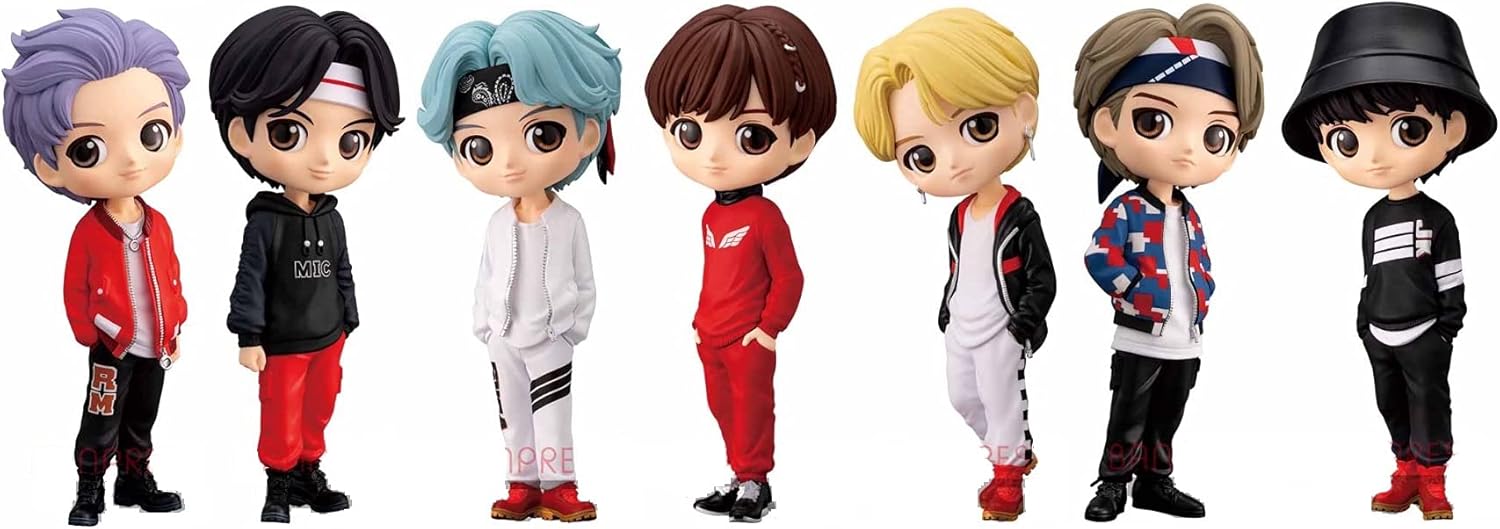 BTS TinyTAN Qposket フィギュア A・Bカラー 14種セット 