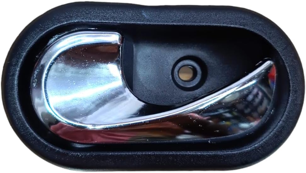 Auto-Ex Inner Inside Door Handle Lock RC Lever Chrome Finish Compatible/Replacement for Renault Duster (2012 to 2019) / Nissan Terrano (2013 to 2020) Left Hand (Passenger Side)
