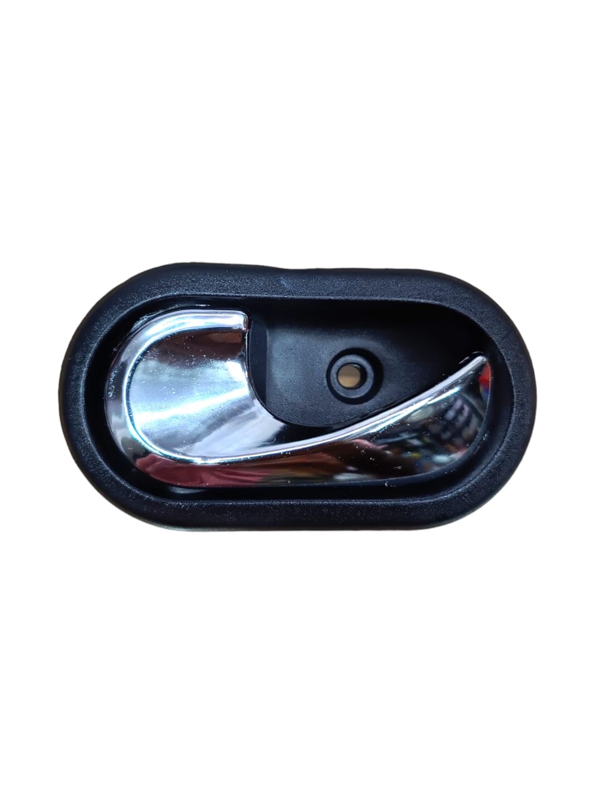 Inner Inside Door Handle Lock RC Lever Chrome Finish Compatible/Replacement for Renault Duster (2012 to 2019) / Nissan Terrano (2013 to 2020) Left Hand (Passenger Side)