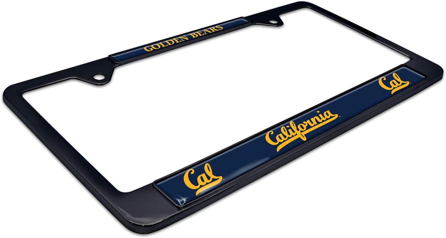 Cal Golden Bears Black License Plate Frame - Image 4