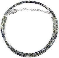 Vista 17 de OdrillionGems Collar Gargantilla de piedras preciosas 100% naturales, piedras de nacimiento de cuentas de ópalo, plata de ley 925, cristales