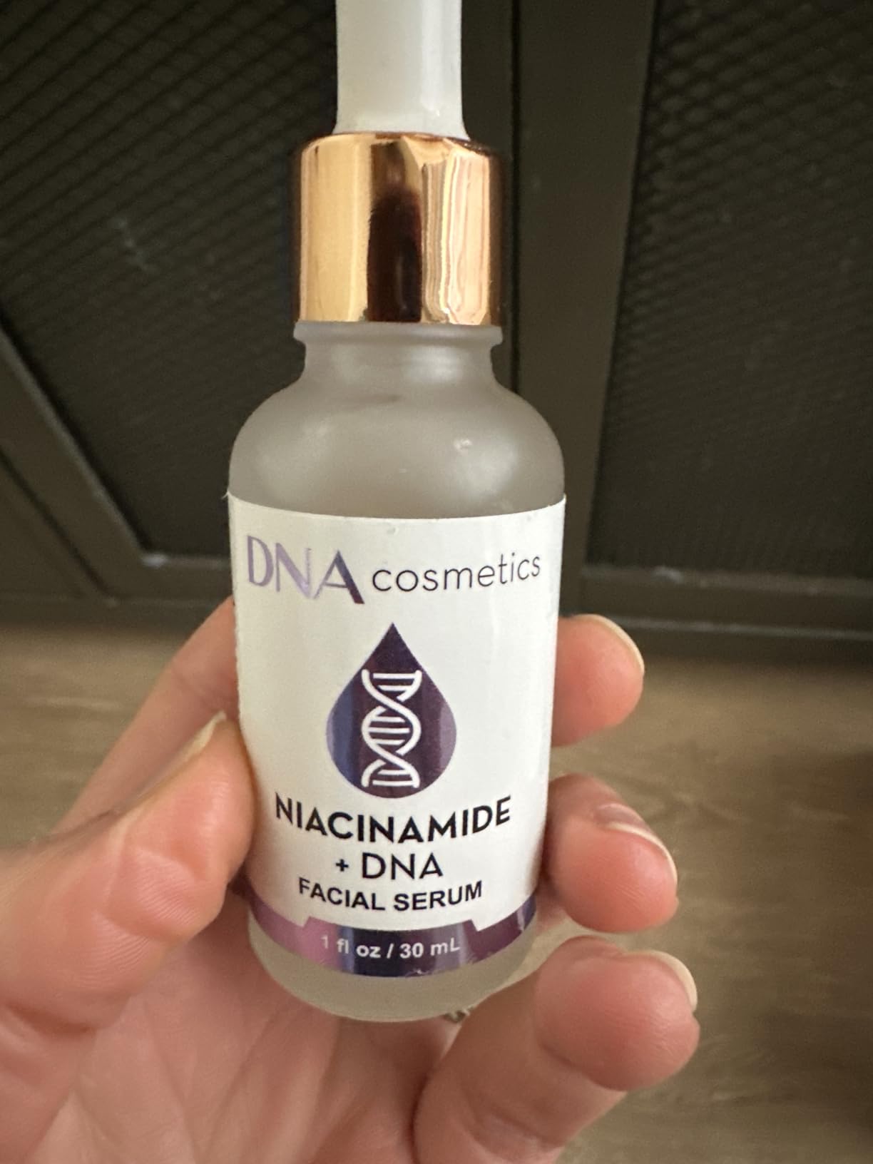 DNA Cosmetics Niacinamide Face Serum with PDRN DNA Repair Technology – Reduces Hyperpigmentation, Wrinkles & Dark Spots – Vitamin B3 for Hydration, Brightening, & Pore Reduction – 1 fl oz (30 mL)